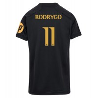 Dámy Fotbalový dres Real Madrid Rodrygo Goes #11 2023-24 Třetí Krátký Rukáv